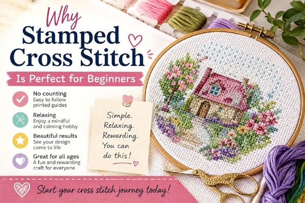 Stamped Cross Stitch for Beginners