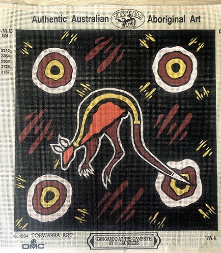 Kangaroo Tapestry Canvas