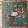 Aboriginal-Inspired Turtle Penelope printed tapestry Canvas