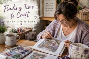 Busy lifestyle and creative crafting
